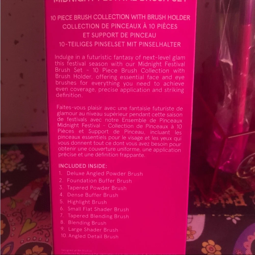 BH Cosmetics Midnight festival collection limited edition 10 piece set